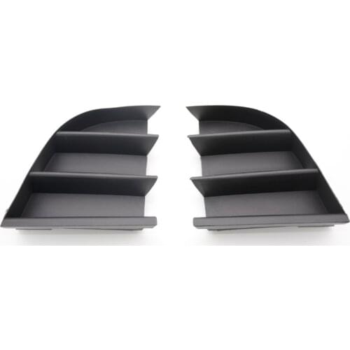 2PC/Pair Front Lower Bumper Small Grilles Grills for Skoda Octavia 2009-2012