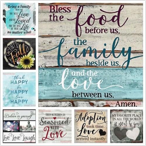 New 5d diamond mosaic sale family 5d diamond painting full square 5d diamond embroidery full set decoration home wall sticker