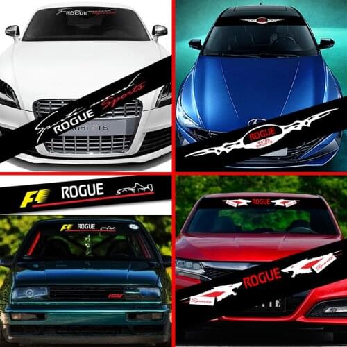 Car Sticker For NISSan Rogue Front Rear Windshield Prevent Sunlight Reflection Stickers Decoration DecalsStylingPartsAccessories