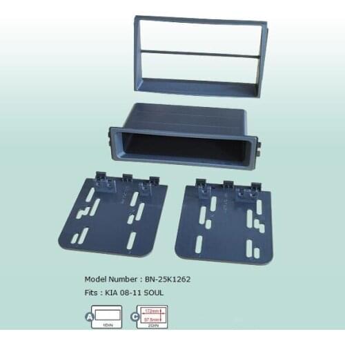 Car Fascias Stereo Radio Audio Panel Navigation Frame Dash Kit For Kia Soul 2008 2009 2010 2011