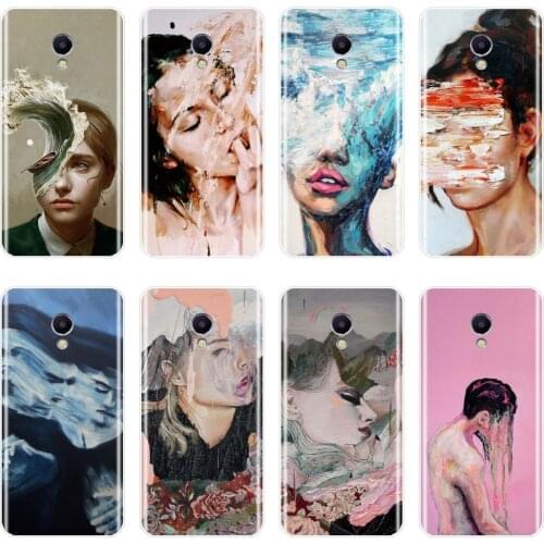 Art Girl Abstract Men Back Cover For Meizu M2 M3 M3S M5 M5C M5S M6 M6S M6T Soft Phone Case Silicone For Meizu M6 M5 M3 M2 Note