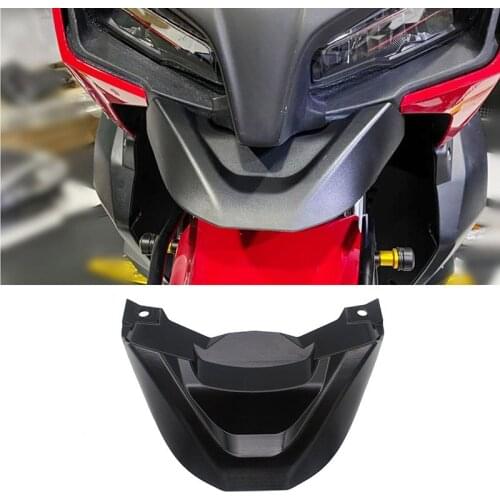 For HONDA ADV 150 adv150 2019 2020 Motorcycle Front Wheel Fender Headlight Lower Beak Fairing Duckbill Extension Cowl Cover