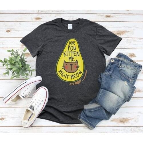 Cat Mom Shirt Meow Short-Sleeve Unisex T-Shirt Cotton O Neck Kawaii Shirt 100% cotton y2k Short Sleeve Top Tees Girls Streetwear