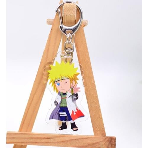 Cute Classic Anime Characters Keychain Double-side Acrylic Key Ring WL0741
