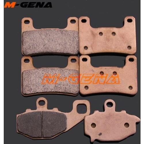 Motorcycle metal sintering brake pads For ZX-10R ZX10R 2008 2009 2010 Z1000 Z1000SX 2010 2011 2012 2013 2014 2015 2016 2017