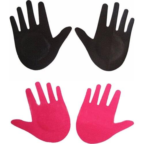 1 pairs Women Sexy experience chest paste hand Shape Breast Stickers Nipple Cover Self Adhesive Chest Pasties