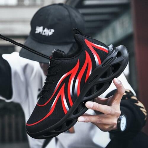 New Autumn And Winter Mens Tennis Shoes Blade Breathable Running Sneakers Mens Casual Walking Shoes Platform Sneakers