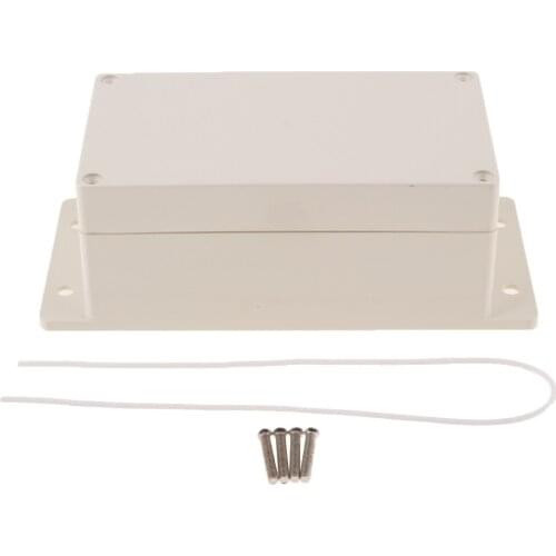 Durable ABS Plastic Electric Project Enclosure Junction Box 158x90x65mm(6.22x3.54x2.55inch)