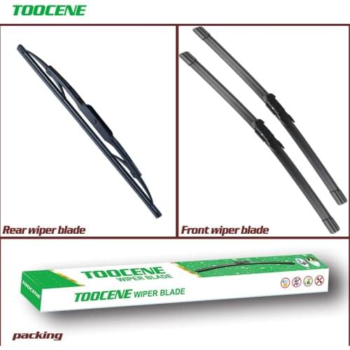 Front And Rear Wiper Blades For Chevrolet Traverse 2012-2016 Windshield Windscreen Wiper Rubber Accessories 24+21+12