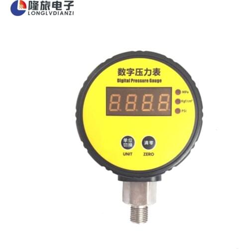 High precision 0-60Mpa Smart Digital Pressure Gauge / Piping Hydraulic Pressure Digital Manometer MD-S380 0.5%FS