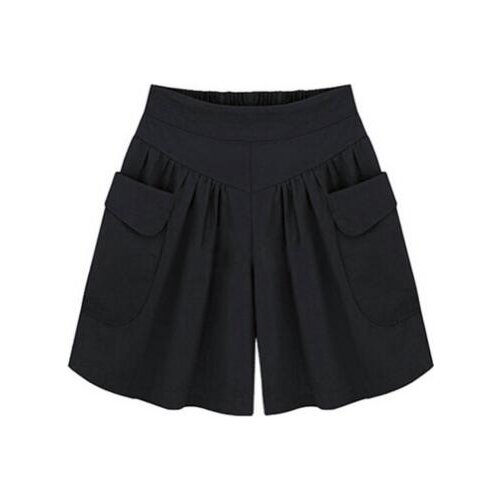 1pcs/lot Women Summer Shorts Cotton And Linen Trousers High Waist Ladies Loose plus size beach shorts