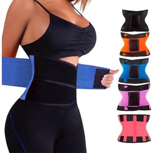 Women Waist Trainer Corset Abdomen Slimming Body Shaper Sport Girdle Belt Exercise Workout Aid Gym Home Sports Lumbar Back Belt