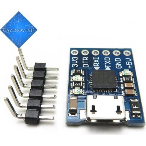 1pcs/lot 6Pin CP2102 MICRO USB a UART TTL Modulo Convertitore Seriale UART STC Sostituire FT232 In Stock