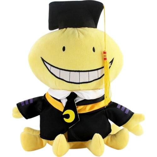 27cm Assassination Classroom Korosensei Plush Toys Soft Stuffed Dolls Cute Plush Doll Birthday gift for children