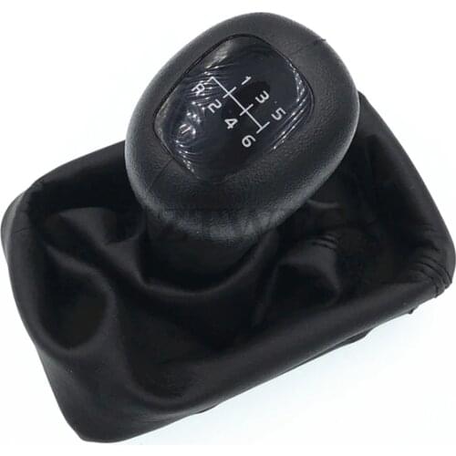 Free Shipping Gear Shift Knob 6 Speed For Mercedes Benz W202 C 93-01 Clk 97-03 E 95-03 Avantgarde