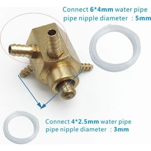 5 PCS Dental Chair Unit 4 Holes foot valve Circular Pedal Switch Valve 4 holes foot control switch valve dental Lab supply