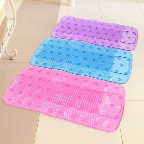 Washing board soft gel plastic portable sucker non-slip floor wash board three colors optional express mail 030 y