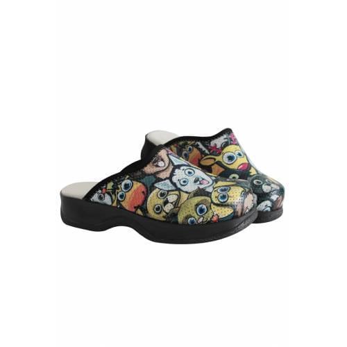 Dr.Mia Sabo Slippers Patterned Sabo Slippers Doctor Slipper Patterned Nurse Slipper 75