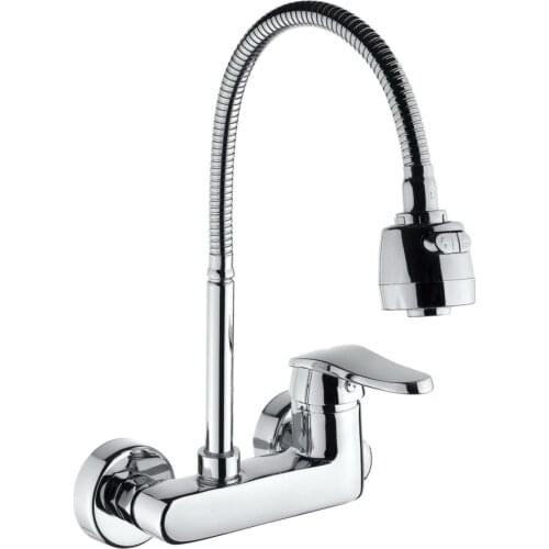 Kitchen faucet deck mounted faucet faucet 360 degree rotation flow spray nozzle kitchen sink hot cold taps