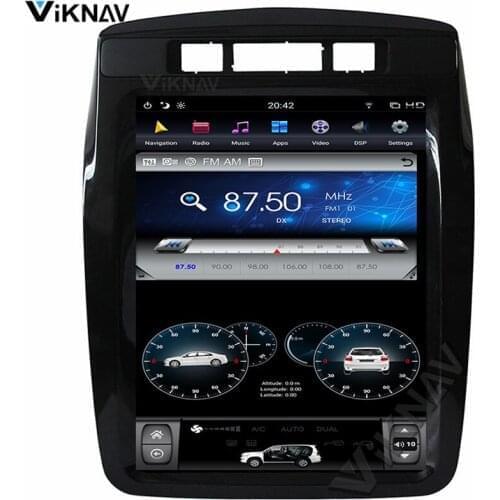 Car GPS navigation radio android multimedia DVD player for Volkswagen for VW Touareg 2010-2017 head unit tape recorder