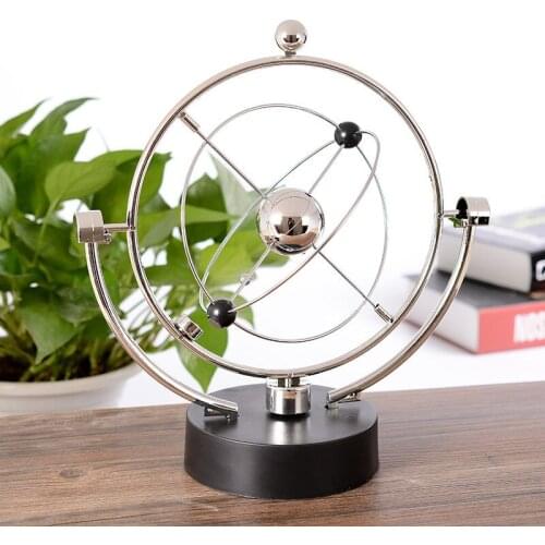 Celestial orbit pendulum Maglev Rotary Electromagnetic Perpetual Motion Meter balls Home Decoration Office Desktop Decor