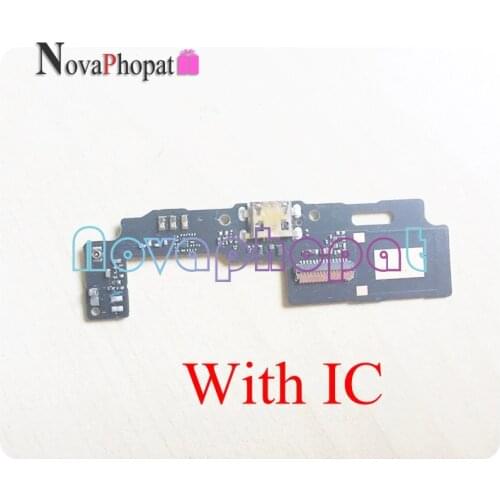 Novaphopat For BA520 Charger Board For ZTE Blade A520 USB Dock Charging Port Connector Flex Cable Microphone +tracking