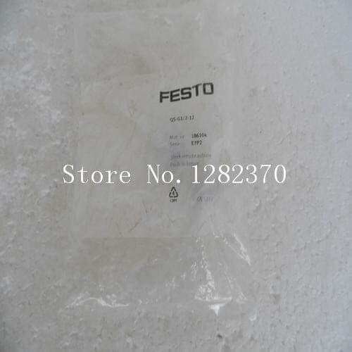 [SA] New original authentic special sales FESTO gas fitting QS-G1 / 2-12 spot 186104 --20pcs/lot
