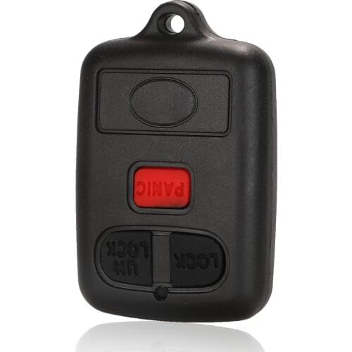 Kutery 3 Buttons Replacement Remote Car Key Shell Case Fob Keyless Entry Transmitter Control For BYD F3 F3R