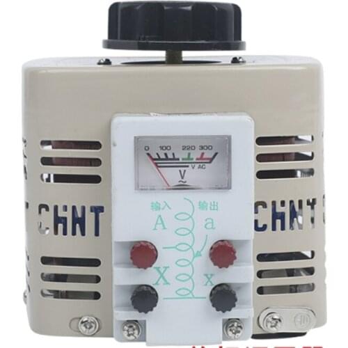 TDGC2-0.5KVA AC Variable Digital Voltage Adjustable Regulator Transformer 2A 500w 220v Single-phase 0-250V Power Supplies