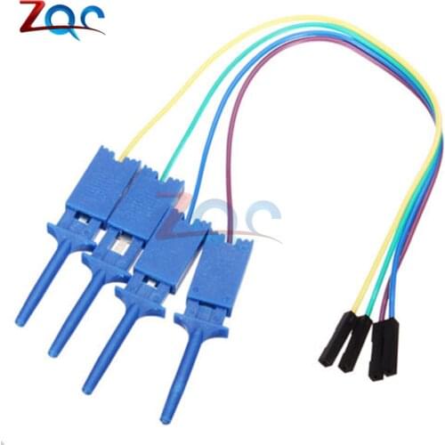 Test Clamp Wire Hook Test Clip for Logic Analyzer Electronic Components Supplies