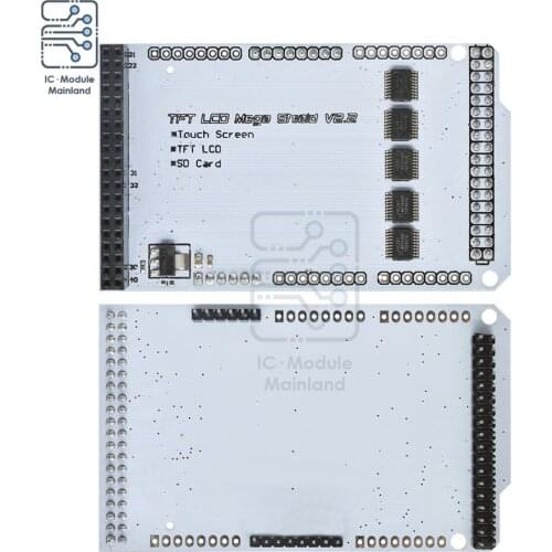 TFT LCD MEGA Shield V2.2 Touch Screen LCD Display Expansion Board TFT Panel Compatible for Arduino MEGA 2560