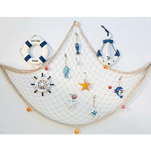 Fish Net Mermaid Party Fabric Backdrop Hanging Ornament Hawaiian Summer Birthday Baby Shower Anniversary Wall Bedroom Decoration