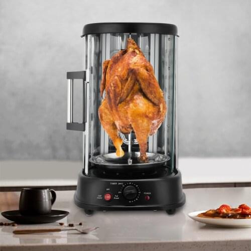 Smokeless Electric Barbecue Grill Self-rotating Skewers Machine Brazilian Barbecue Machine Vertical Roasted Sweet Potato Machine