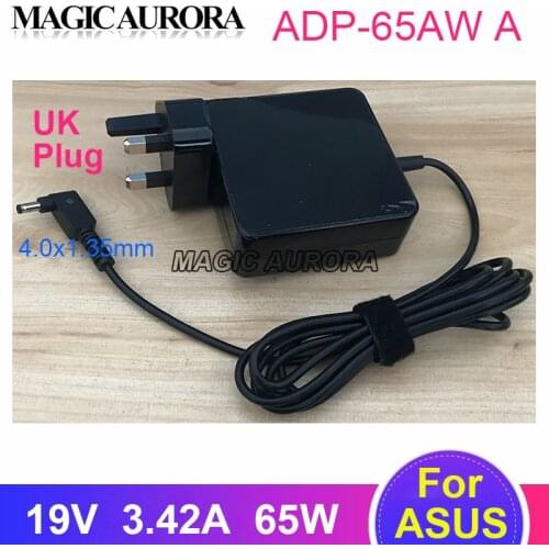 UK ADP-65AW A 19V 3.42A Power Supply Adapter For ASUS Zenbook UX50 UX32VD UX305 UX31A UX21A UX305F S200E UX301 UX42VS UX52VS