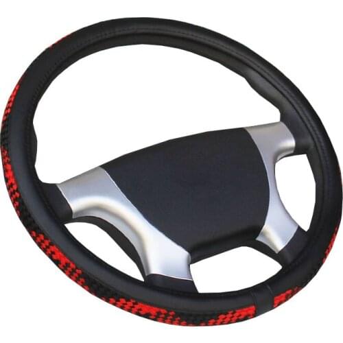 Ice Silk Auto Truck Car Steering Wheel Cover Wrap For 36 38 40 42 45 47 50CM Steering-Wheel 7 Sizes to Choose Car Styling