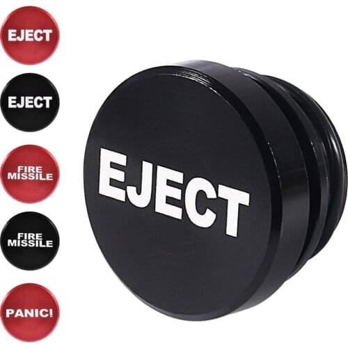 Hot Car Cigarette Outlet Cover Socket Plug Universal Eject Fire Missile Button 12V Car Cigarette Lighter Cover Auto Accessories