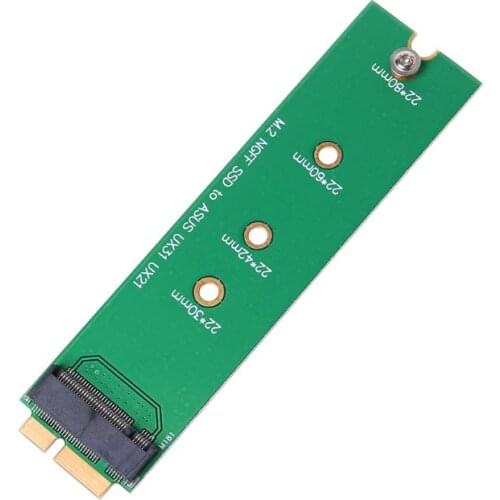 1Pc SSD Card M.2 NGFF to 18 Pin Blade Adapter for Asus UX31 UX21 Zenbook SD5SE2 XM11 High Speed New