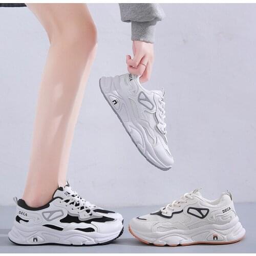 Womens Mesh Chunky Shoes Reflective Shoes Platform Shoes Light Sneakers Autumn Breathable Running Shoes Female Zapatillas Mujer