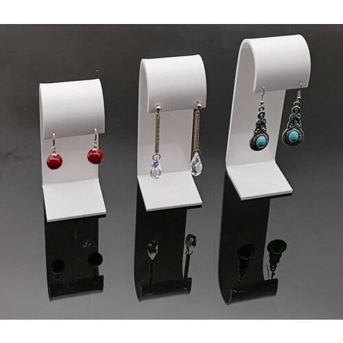Fashion New Acrylic Earring Display Earring Organizer Earring Display Jewelry Display Case Hook Earring Holder Organizer Props