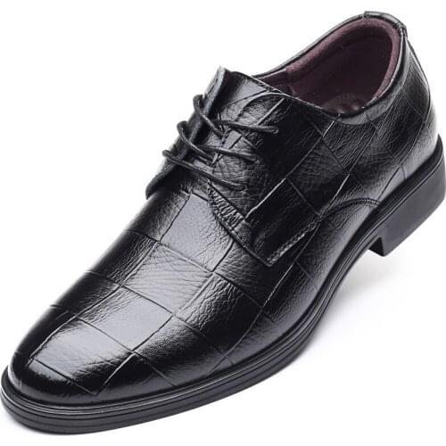 Hot9 New Brogue Shoes Men Breathable Leather Party Shoes Business Dress Shoes Pointed Toe Oxfords Wedding Shoes Luxury Men Shoe