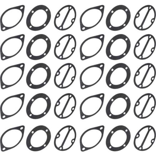 30Pcs Cylinder Head Gasket Small Engineering Plastic Strong Sealing Paper Pads