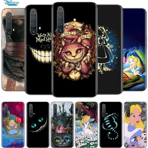 Transparent Cover Disney Alice in Wonderland For OPPO AX7 A1K A93 A92 A73 A72 A53S A52 A32 A31 A9 A11 A7 A5 2020 Phone Case