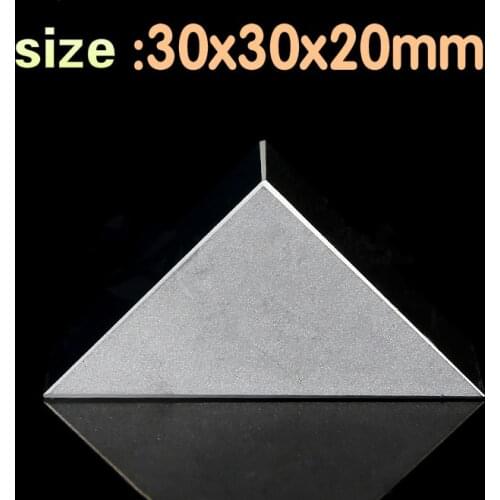 Spectral Optics Optical Glass Tri Prism Spot Pro Isometric Right Angle Reflective Aluminum Film K9 Material
