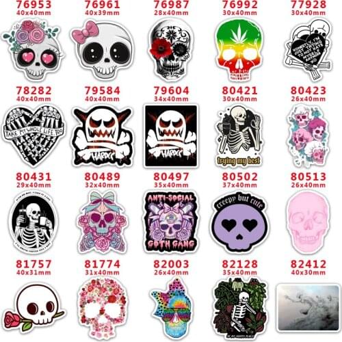 DIY Craft Supplies cartoon character printed flat back planar resins 30 pieces PR76953