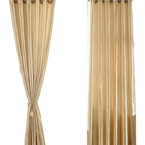 Curtain with Grommet Skin-friendly Polyester Blind Valance Home Room Curtain for Home