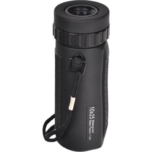 ZIYOUHU Free Shipping 10x25 Simple Telescope HD Night Vision Non-Infrared Observation Mirror telescope for tourism hot selling