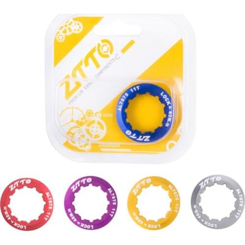 ZTTO MTB Road Bike Cassette Cover Lock Ring 11T AL7075 Cap Bicycle Parts For ZTTO Parts K7 9S 10S 11S 12S Speed Freewheel