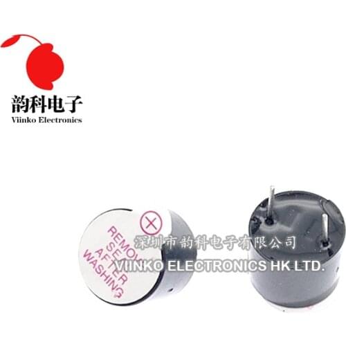 10pcs 3v Active Buzzer Magnetic Long Continous Beep Tone 12*9.5mm Integrated