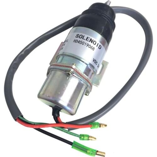 12VDC 8944533410 Fuel Shut Off Solenoid 8944533411 MV1-58 Stop Valve For Hitachi Isuzu Engine