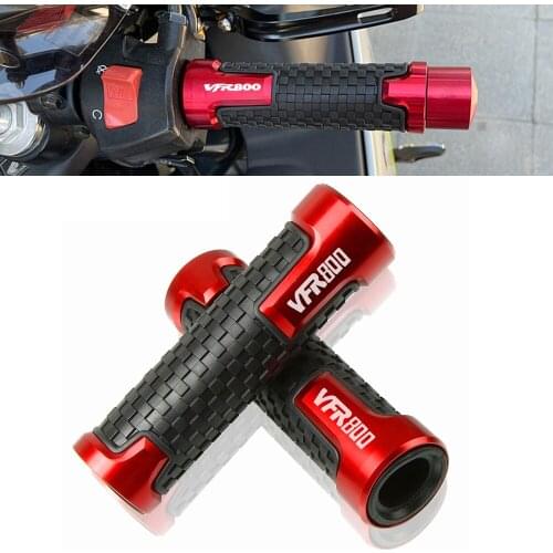 For Honda VFR800/F Fi/W1 VTEC VFR 800 F 800F Fi W1 VTEC 7/8'' 22MM Motorcycle Aluminum handlebar grip Handle grips